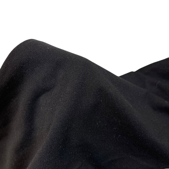 Eileen Fisher Washable Stretch Crepe Pants Large Black Tapered Elastic Waist - Picture 5 of 6